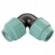 Gomito a 90° a compressione