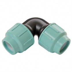 Gomito a 90° a compressione